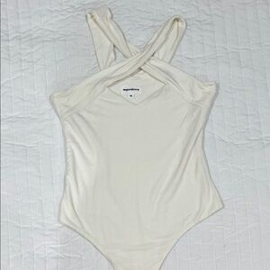 Superdown Cream body suit